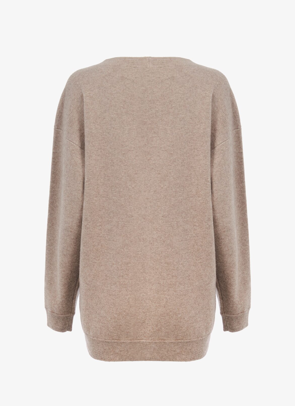 Cashmere cardigan ALAÏA BEIGE CHINE CASHMERE CARDIGAN
